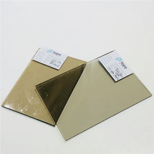 <span class=keywords><strong>Topo</strong></span> Glass Industrial Outdoor Building 4,8mm-12mm Light Bronze Tinted Glass Model 2405C-GB809 para muro cortina de baño - Product Image 3