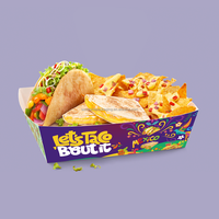 Boîtes alimentaires personnalisées pour restaurant, jetables, recyclables, avec lamination mate, pour tacos, à emporter, emballage à emporter