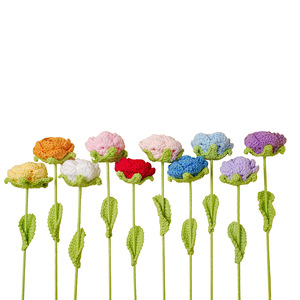 Rosas de ganchillo hechas a mano, regalo artesanal de hilo para el Día de San Valentín para ella - Product Image 5