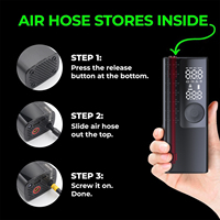 Portable affichage numérique sans fil voiture pneu gonfleur 2000mAh Rechargeable pompe à Air voiture moto vélo balle gonflage