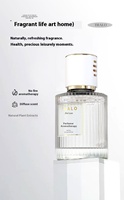 Parfum d'aromathérapie pour voiture Shentu |   Évaporation naturelle |   Sans électricité |   Parfum longue durée |   Bouteille en verre élégante |   15x10cm |