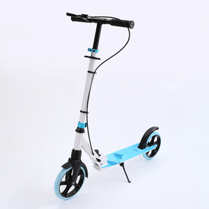 Scooter à frein à main en aluminium à moitié vendu à chaud avec absorption des chocs interne et dispositif de roue planaire garde-boue - Product Image 3