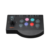 Manette de jeu filaire USB PXN 0082, console d'arcade, contrôleur Street Fighter pour Switch/PC/Android TV//