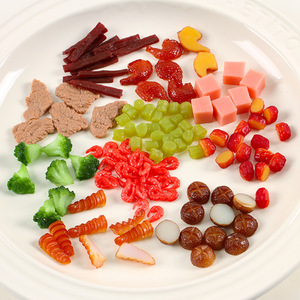 เห็ดหูหนูจำลองขนาดเล็ก กุ้ง ก้ามปู ฝักถั่ว อุปกรณ์เสริม ของเล่นอาหารจิ๋ว DIY ทำมือ อาหารจานด่วนขนาดจิ๋ว - Product Image 4