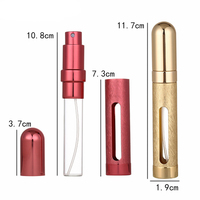 Flacon de parfum vide à prix d'usine, rechargeable, personnalisé, 12 ml, avec bouchon