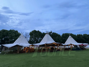 Tenda Tipi Indiana di Lusso Impermeabile per Eventi, Matrimoni, Feste, Fiere, <span class=keywords><strong>Campeggio</strong></span> e Glamping - Product Image 3