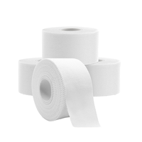 Coton Sports Physiothérapie Protecteur 5cm Largeur Spot Blanc Patch Sawtooth Bande pour Poignet Genou Cheville et Jambe Fixe