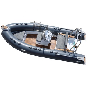 <span class=keywords><strong>Bateau</strong></span> pneumatique à rames Haohai RIB520B <span class=keywords><strong>de</strong></span> <span class=keywords><strong>16</strong></span> <span class=keywords><strong>pieds</strong></span> en Hypalon et aluminium, <span class=keywords><strong>bateau</strong></span> familial léger à grande vitesse pour 8 personnes - Product Image 3