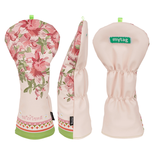 Funda para palo de golf Lily Driver, de cuero PU con bordado, fundas personalizadas para palos de golf, accesorios de golf premium. - Product Image 2