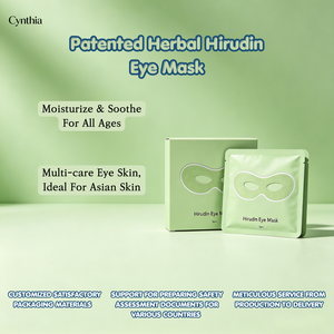 Máscara de Ojos con Peso Hirudin Antiarrugas, Terapia de Sueño Reutilizable, Hidratante <span class=keywords><strong>para</strong></span> Ojeras y Bolsas Hinchadas - Product Image 1