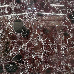 Marbre naturel SUCCESS <span class=keywords><strong>A13</strong></span> Purple Luo Red, utilisé pour les dessus de table, les sols, les mosaïques murales et les lavabos, plan de travail en marbre - Product Image 1