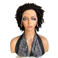 Perruque Courte Bouclée Afro 13x4 en Dentelle Transparente, Cheveux Humains Vierges Brésiliens, Sans Colle, Couleur Naturelle, Densité 150%, Pas Cher
