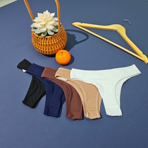 Intimo Brasiliano per Donne con Logo Personalizzato, Materiale Ultra Morbido, Elasticizzato in Quattro Direzioni, Doppio Strato, Forma a Perizoma - Product Image 3