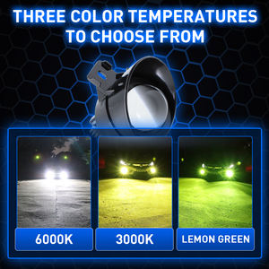 Luces <span class=keywords><strong>antiniebla</strong></span> para coche, lente Bi Led, impermeable IP67, 12V, 3000K, 6000K, accesorios de <span class=keywords><strong>faros</strong></span> biled para <span class=keywords><strong>Nissan</strong></span> - Product Image 5