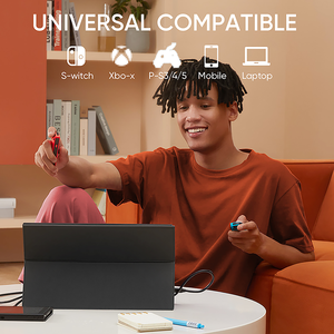 2023 15.6 inch màn hình cảm ứng 17.3 "1080P WIFI di động USB IPS hiển thị 4K 144Hz chơi game xách tay màn hình với pin - Product Image 5