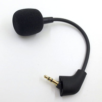 Micro de remplacement pour casque de jeu King-ston Hyper-X Cloud X/II Hyper-X Silver Game Headset Microphone détachable 3.5mm