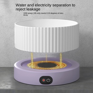 Dispenser d'acqua per cani e gatti in ceramica a temperatura costante con riscaldamento USB ciotola per animali domestici - Product Image 3