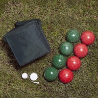 Ensemble de boules de pétanque en résine pleine grandeur