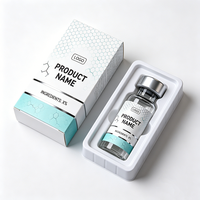 Peptide personnalisé avec code-barres 3ml 5ml 10ml, imperméable, résistant à la chaleur, respirant, séchage rapide, forte adhérence, résistant aux UV, vinyle PVC