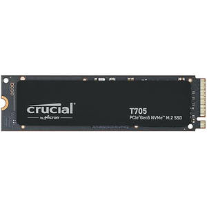 Cru-Cial 2024 T705 4Tb Pcie Gen5 Nvme M.2 Ssd Tot 14,100 Mb/s Interne Solid State Drive Voor Desktop Pc 'S Model Ct4000t705ssd3 Ssd - Product Image 1