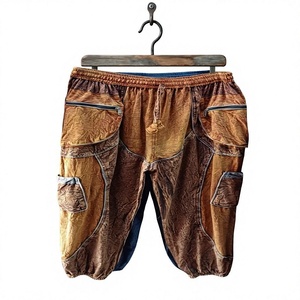 Pantalones Harem de Algodón Estilo Aladdin para Mujer, Pantalones Boho Elegantes con Bolsillos, Ropa Hippie para Mujer - Product Image 1