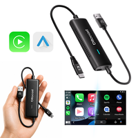 Adaptateur de voiture intelligent sans fil Ottocast avec CarPlay et Android Auto, Bluetooth portable, garantie 1 an