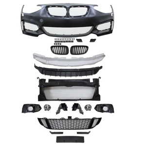Xe Tự Động Điều Chỉnh Racing Facelift Cơ Thể <span class=keywords><strong>Kit</strong></span> 2010-2014 Cho BMW 1Series <span class=keywords><strong>F20</strong></span> <span class=keywords><strong>F21</strong></span> M235 Phong Cách Phía Trước Bumper - Product Image 1