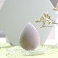 Éponge de maquillage en forme d'œuf, de haute qualité, pour fond de teint, super douce, sans latex, colorée, fabrication sur mesure