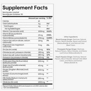 Meng Met Plantenextractmix 7 Belangrijke Elektrolytingrediënten Dagelijks Hydratatie Ondersteunen Suikervrij Kruidenelektrolytpoeder - Product Image 2