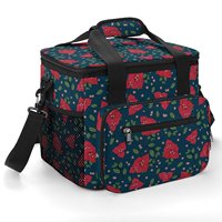 Panier isotherme de camping portable et écologique, réutilisable, imperméable, en polyester, avec poignée, pliable, grande capacité, en aluminium