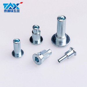 GdtYf Rivets à tête plate semi-creuse sur mesure, non standard, forgés à froid, pour fixation automobile - Product Image 1