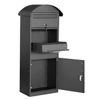 Boîte aux lettres murale étanche, fournisseur de boîtes aux lettres aux normes européennes, vente en gros de boîtes aux lettres de jardin autoportantes avec serrure