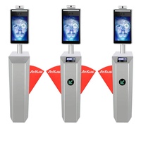 Escáner Facial Térmico Inteligente con IA, Terminal de Reconocimiento Facial, Control de Acceso Biométrico, Máquina de Asistencia, Kiosco, API y SDK Gratuitos
