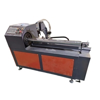 Machine automatique de découpe et de perforation de trous pour manchons en carton, moteur à pompe, modèle JHC-2512, contrôle de fréquence variable 80-200