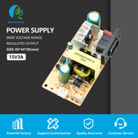Alimentation électrique régulée AC/DC 15V 3A 45W pour contrôle d'accès, alarme antivol, pilote LED, système de maison intelligente IoT, CE