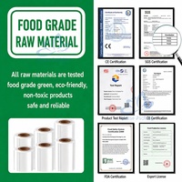 Sac d'emballage pour riz en PE écologique et recyclable, avec logo personnalisé, fermeture éclair refermable, pochette autoportante pour 3 kg et 5 kg de riz