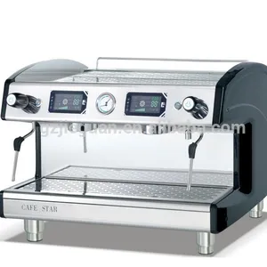 Fabrika fiyat sıcak satış İtalyan paslanmaz çelik yarı otomatik kahve makinesi Espresso kahve makineleri K202T