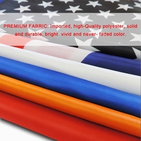 Drapeau de la Côte d'Ivoire imprimé sur mesure en tissu satiné tricoté, vente chaude, drapeau national de la République de Côte d'Ivoire