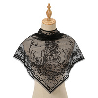 Voile de mariée transfrontalier brodé motif Vierge Marie catholique, accessoires de bandeau pour église et mariage