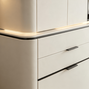 Mueble de Comedor Modular de Lujo, Moderno, Hecho <span class=keywords><strong>a</strong></span> Medida, Resistente al Fuego, de Madera Ecológica, Multifuncional para Comedor/Sala de Estar - Product Image 3