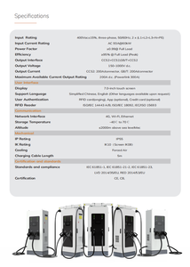 สถานีชาร์จ Starcharge CE CB Jupiter V4 CCS2 GB/T IP55 RFID Card App รองรับบัตรเครดิต กำลังไฟ 60kW DC ออลอินวัน กำลังไฟสูง สำหรับรถยนต์ไฟฟ้า - Product Image 4