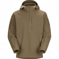 Chaqueta de nailon fino transpirable para hombre a prueba de viento y lluvia para actividades casuales y al aire libre-Montañismo