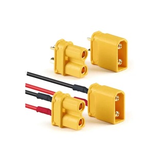 Kabel Konektor Elektronik Berinsulasi PTFE 12AWG untuk Pasokan Baterai RC, Perakitan Kabel Kustom, Kabel Konektor XT60H-F 2 Pin - Product Image 3