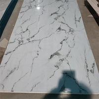Nuevo 3mm UV mármol acrílico plástico techo translúcido decorativo 3D HOJA DE PVC tablero de panel de revestimiento de paredes
