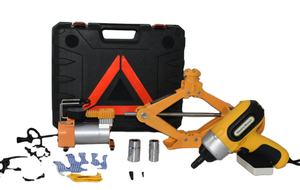 Cric de voiture hydraulique CarJack électrique avec pompe à compresseur et clé électrique affichage de la lumière LED fabricant de haute qualité - Product Image 3