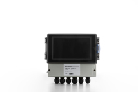 Monitor Multiparamétrico de Calidad del Agua para Piscinas, Montado en la Pared, con Medición de pH, ORP, Cloro Residual, Turbidez y Temperatura, Detector en Tiempo Real