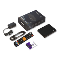 Muestra Gratuita VSEE V6 MAX, TV Box Android 13, 4 GB 32 GB, Cuatro Núcleos, Wifi6 Dual, 1000M, BT5.0+, Control Remoto por Voz, Decodificador 8K