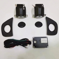 Tweeter Pengangkat Suara dengan Lampu Ambient untuk Audi A4 A5 A6L A7 Q5 Q7 Q8 C7 C8 Upgrade Klakson Treble Interior Mobil