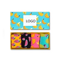 Cadeau de noël recyclé coloré mignon personnalisé, enveloppes imprimées, chaussettes en carton, boîte en papier pour l'emballage