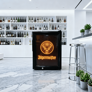Mini Nevera con Luz LED, Refrigerador Portátil Personalizado para Bebidas Energéticas, Congelador para Uso Doméstico y en Hoteles - Product Image 5